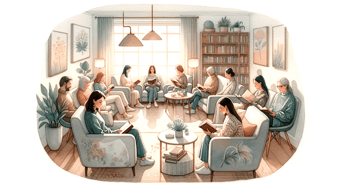 An Introvert Book Club: Finding Quiet Connection-Reading Vintage