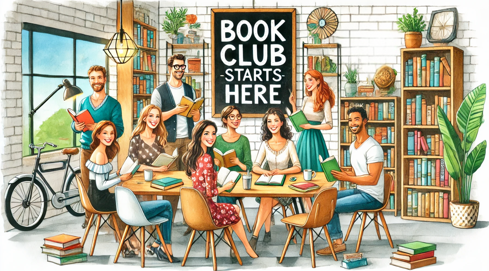 how to start book club