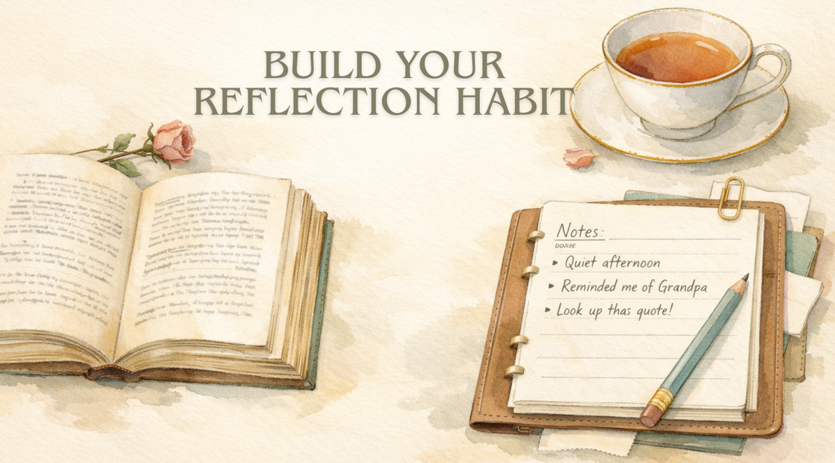 Build Your Reflection Habit: Trackers and Tips