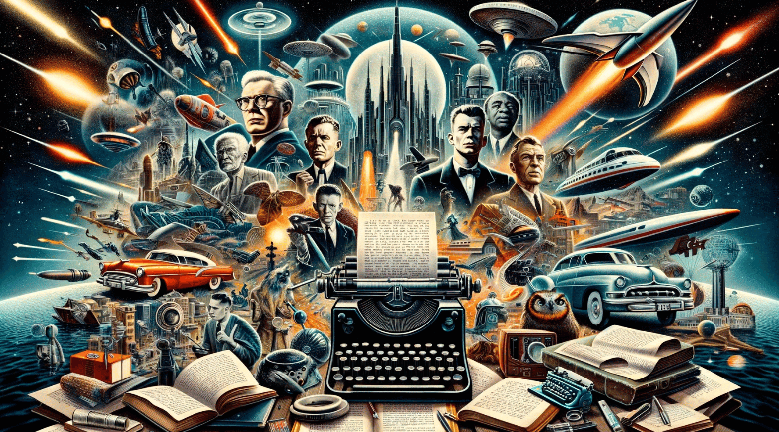 Science Fiction Writers of the 1950s: Secrets Behind Iconic Stories! - Reading Vintage