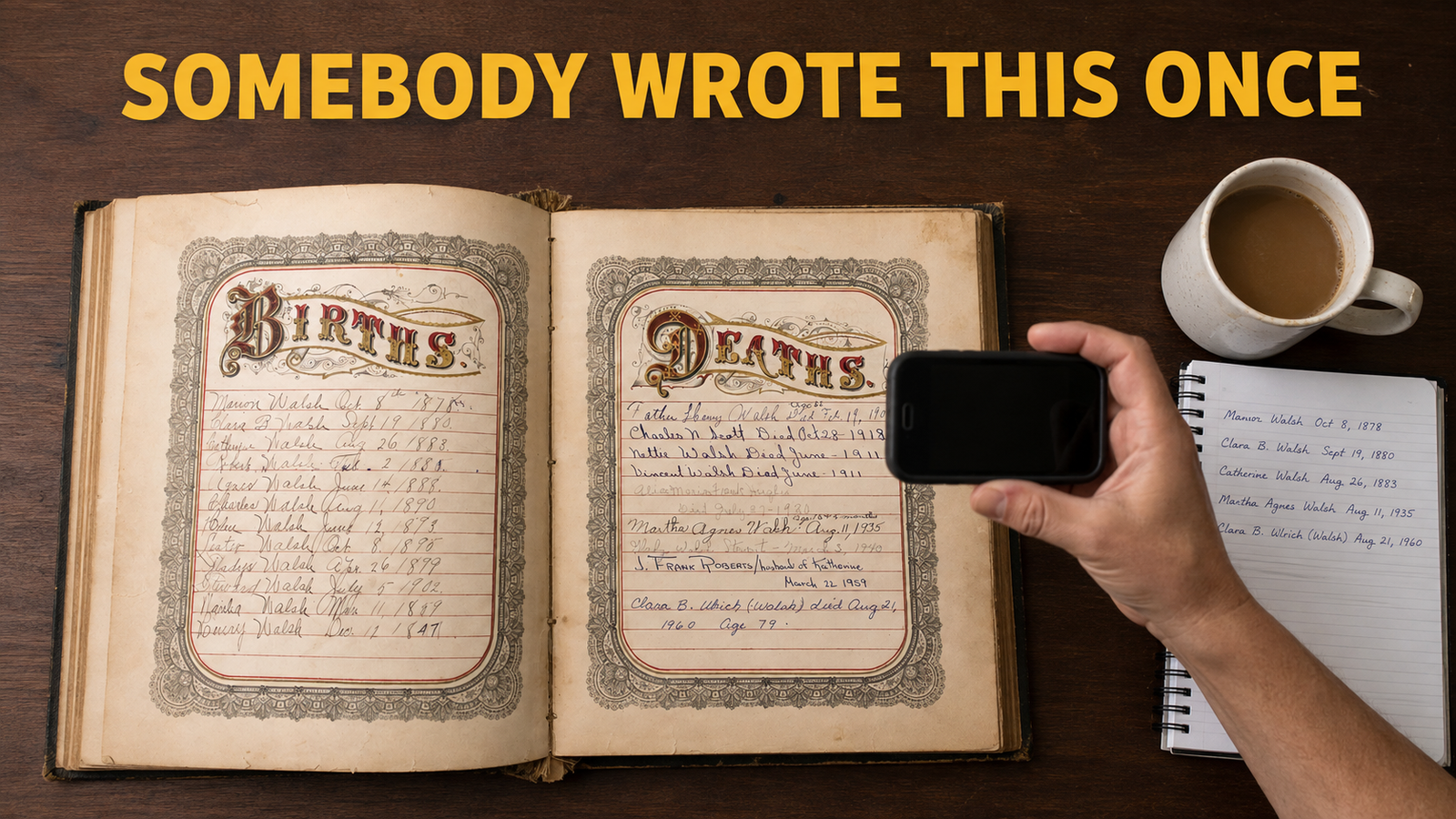 Is a Family Bible Worth Buying If It Is Not Your Own Family's?