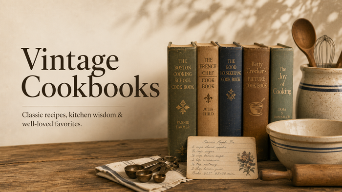 VINTAGE COOKBOOK COLLECTION
