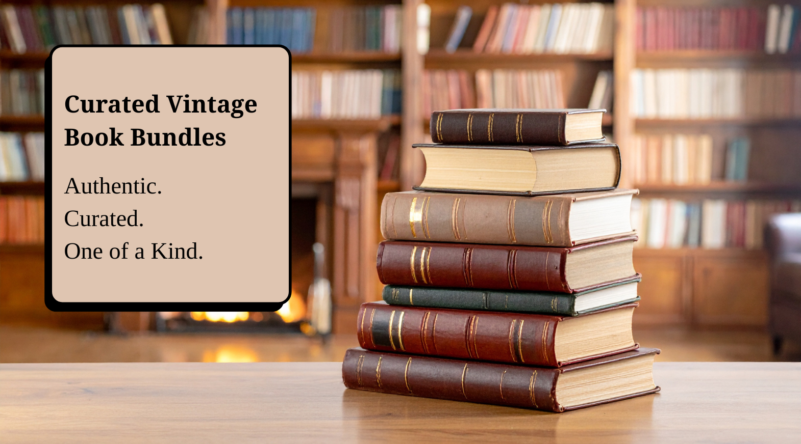 Vintage & Classic Book Bundles for Sale