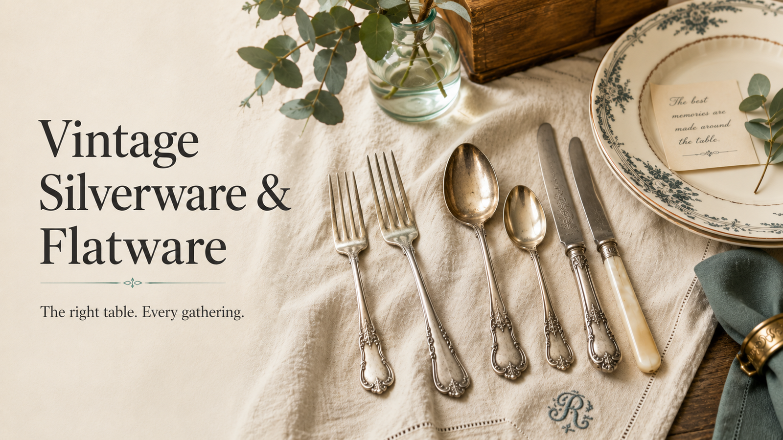 Vintage Silverware & Flatware