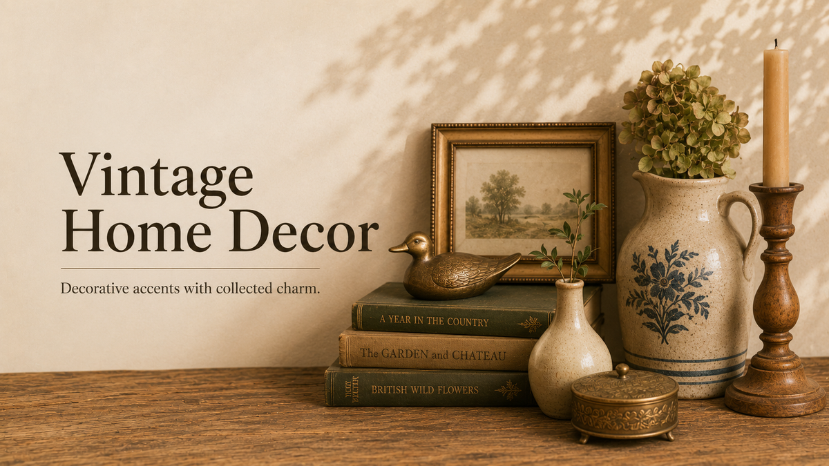 Vintage Home Decor & Decorative Accents