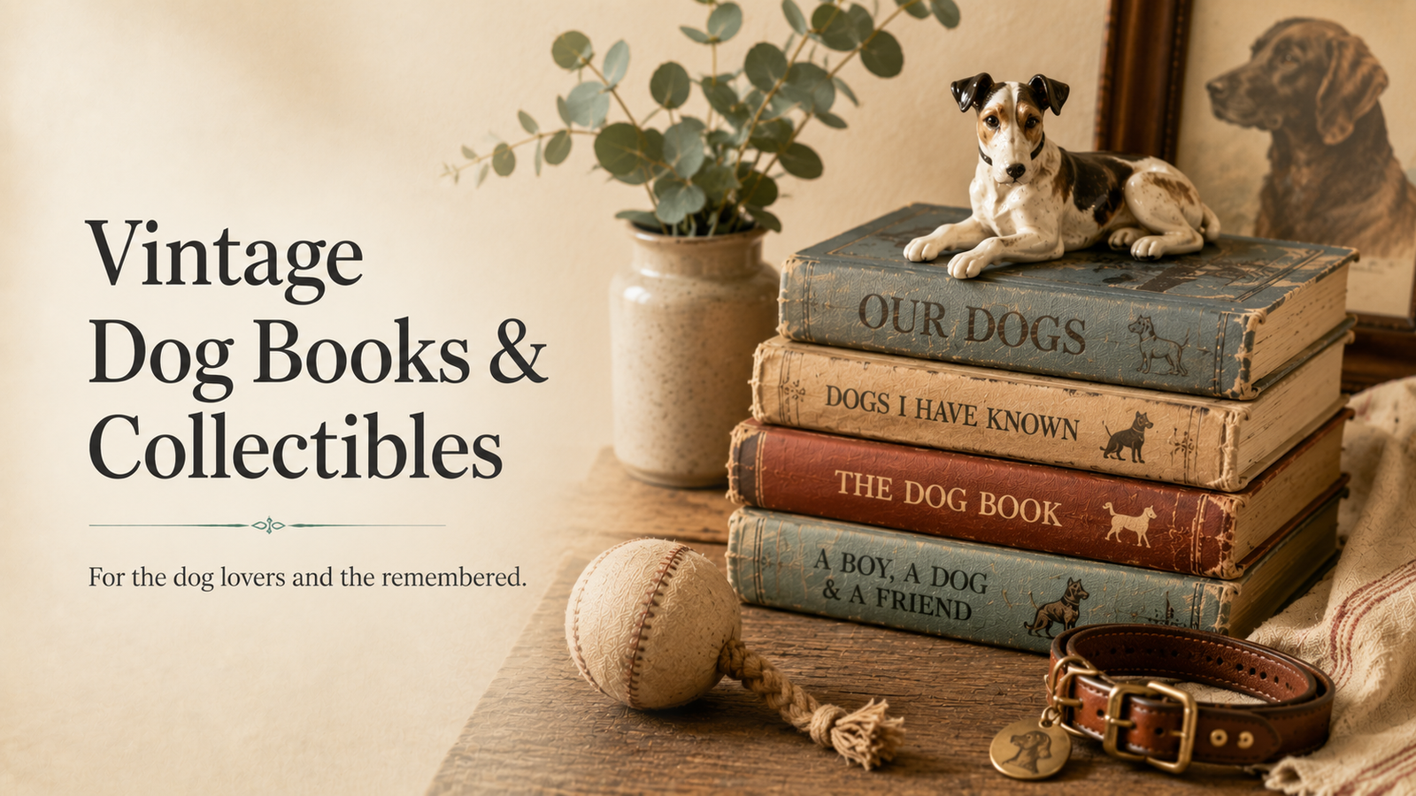Vintage Dog Books & Collectibles
