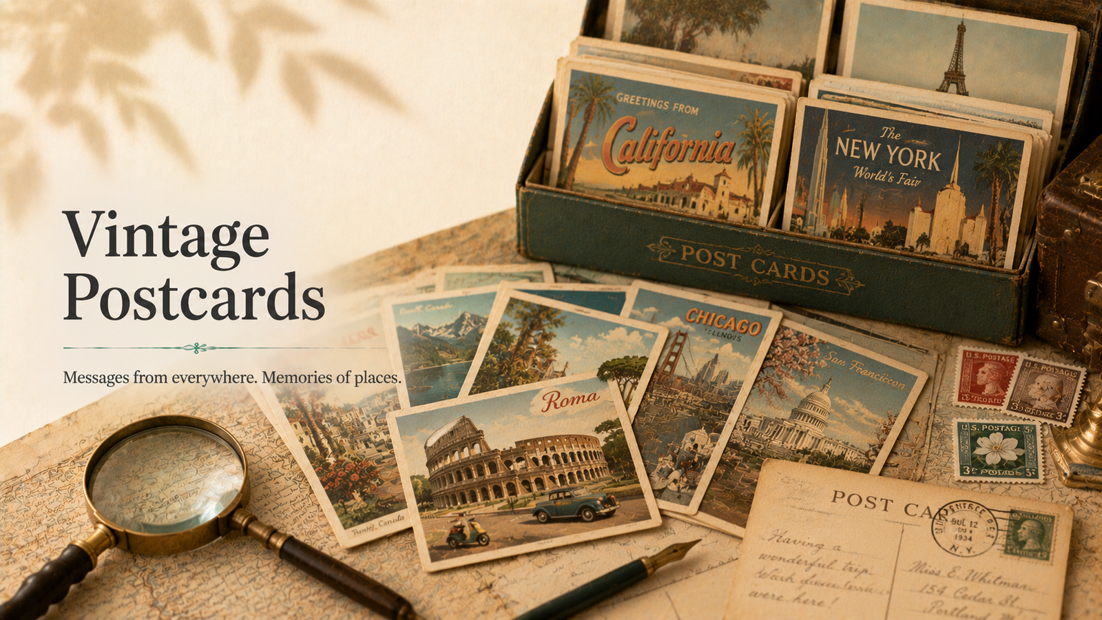 Vintage Postcard's