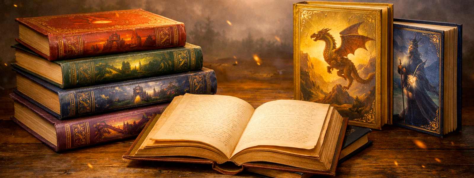 Vintage Fantasy Books