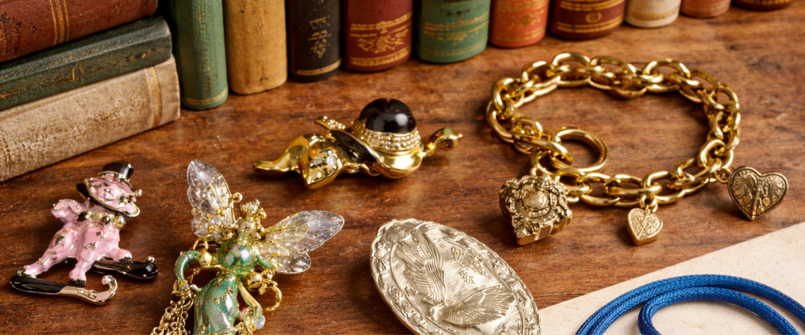 Pins & Provenance: Vintage Jewelry + Commemorative Pins