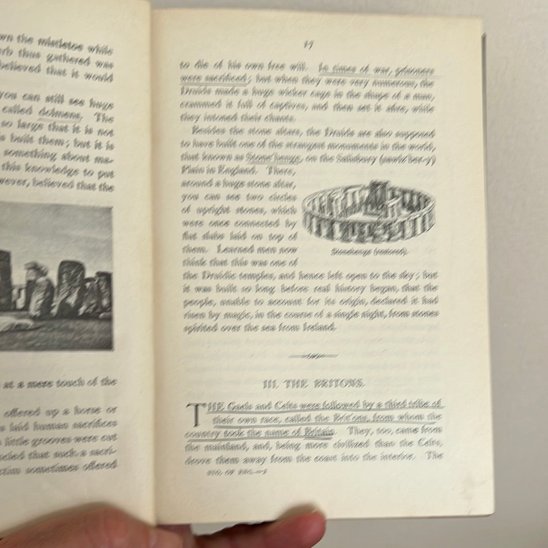 The Story of the English by H.A. Guerber 1898 Eclectic Readings American Book Company