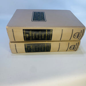 Columbia Viking Desk Encyclopedia 1953 — Complete Two Volume Set A-K L-Z