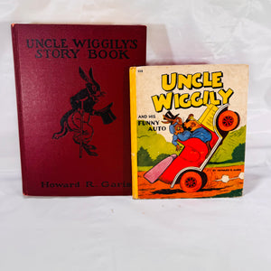 Two Uncle Wiggily Books by Howard R. Garis (1940 & 1921), Hardcover