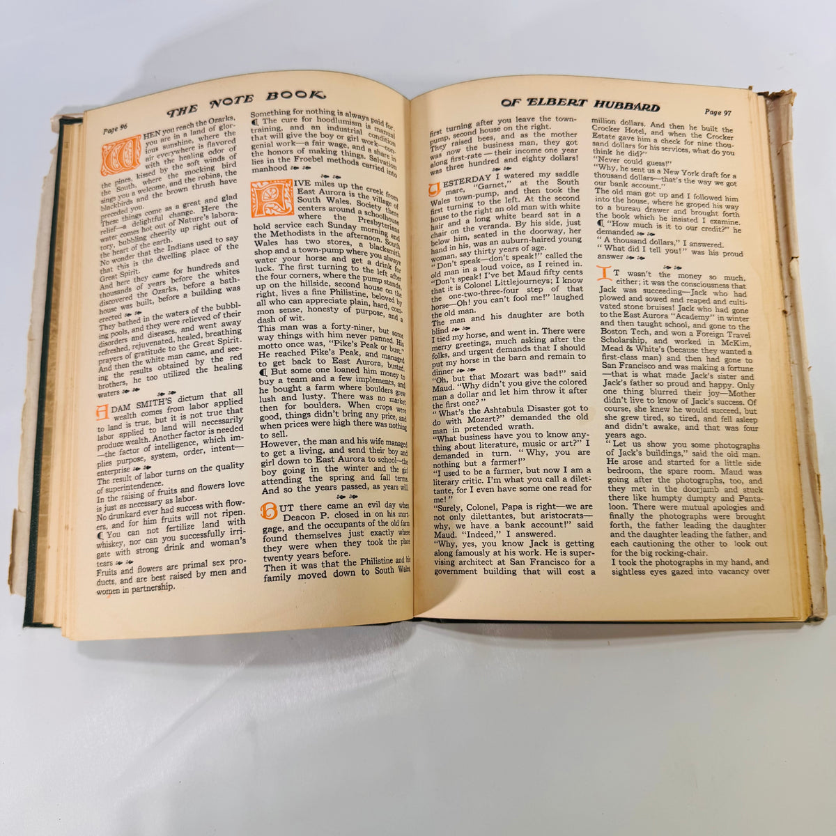 The Notebook of Elbert Hubbard (1927) – A Roycroft Collection of Wit, Wisdom & Work