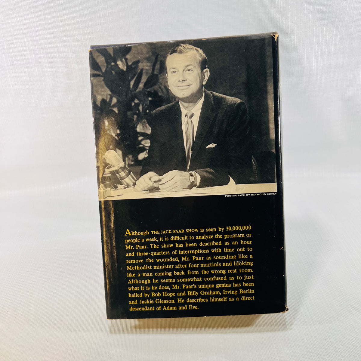 Jack Paar My Saber is Bent with John Reddy 1961 Simon and Schuster