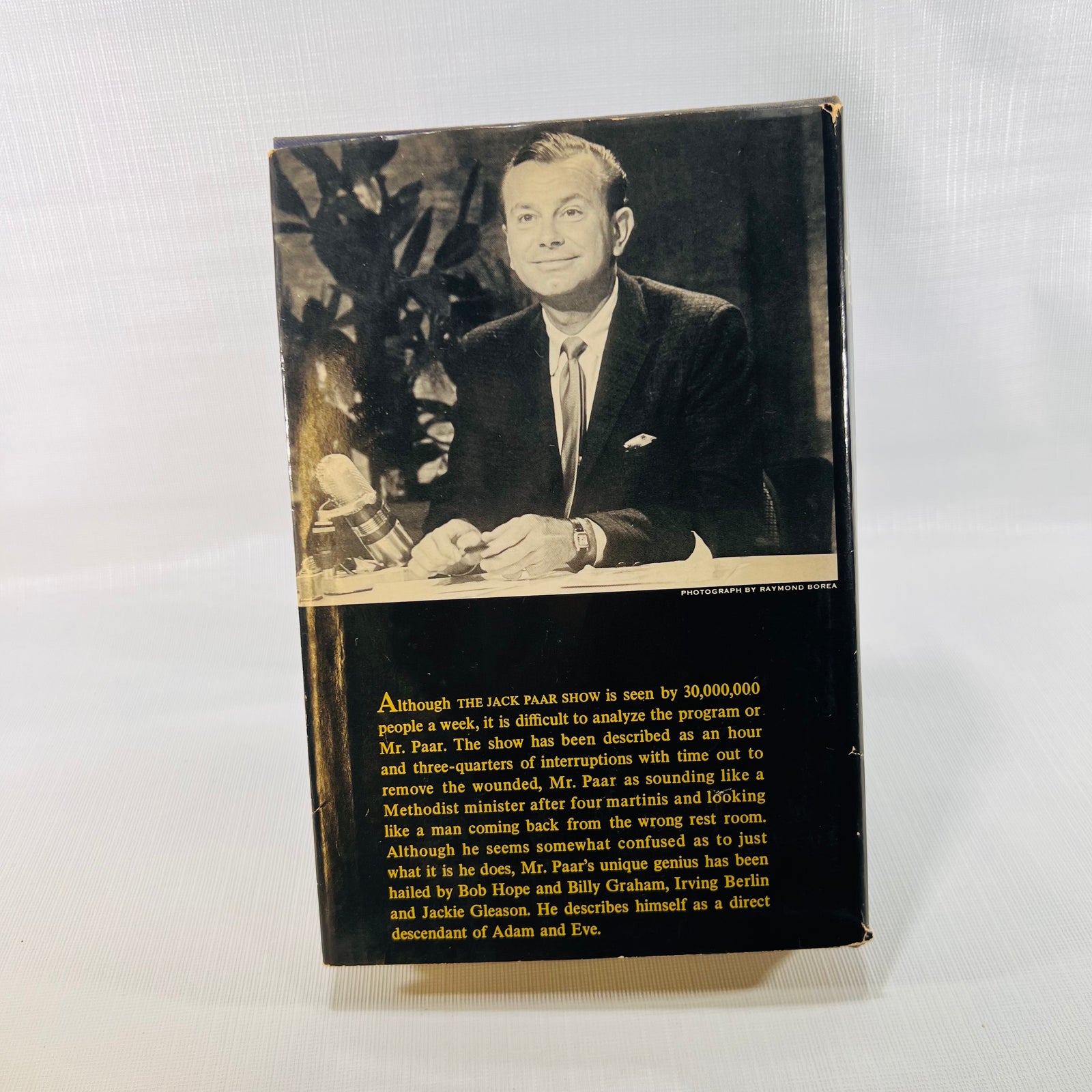 Jack Paar My Saber is Bent with John Reddy 1961 Simon and Schuster