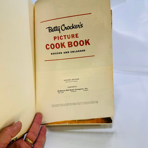 Betty Crocker Picture Cookbook Revised and Enlarged 1956 Second Printing McGraw Hill Book Company