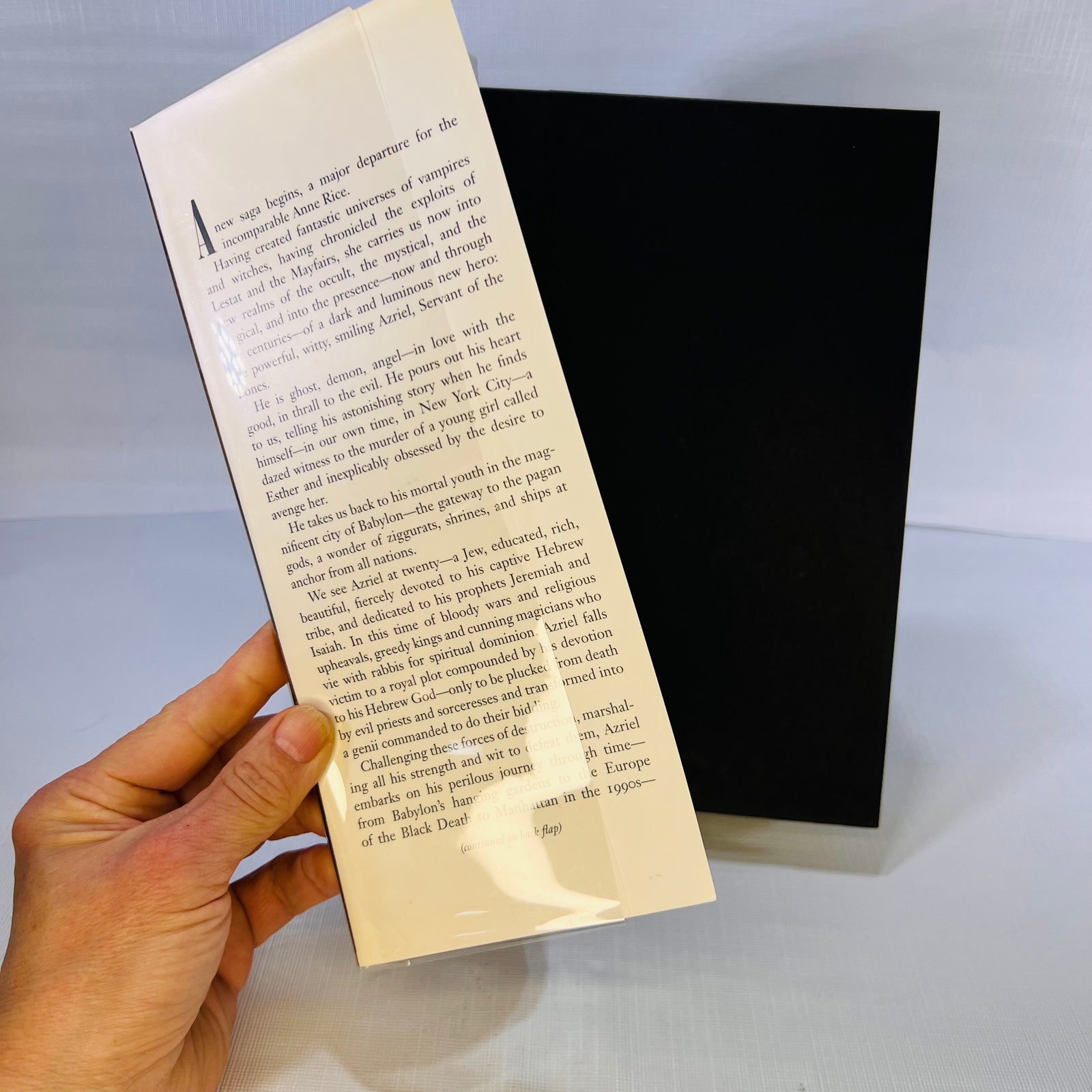 Servant of the Bones by Anne Rice 1996 First Edition Alfred A. Knopf