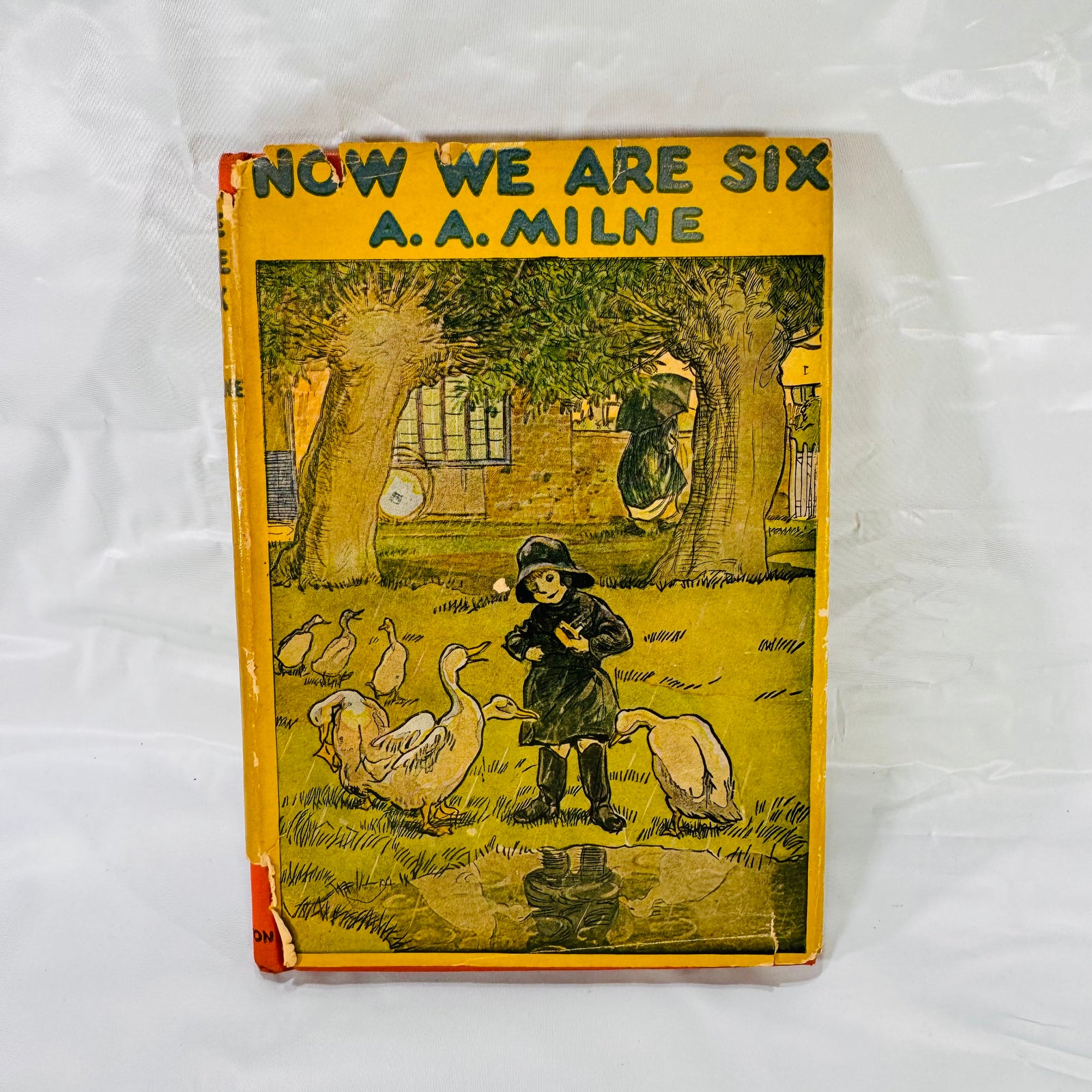 Classics To Grow On, 7 volumes, newest 1936-1960. Vintage Children's Books, Sold individually or together. Orange and Black