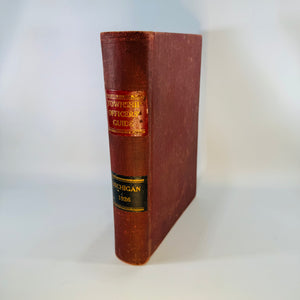 Michigan Government Reference Book — Michigan Township Officers’ Guide 1926 — State Printers Lansing | Township Law Manual, Legal History Americana