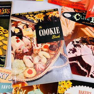 Vintage Cake & Cookie Recipe Pamphlets Pillsbury Good Housekeeping General Foods Kitchens and More