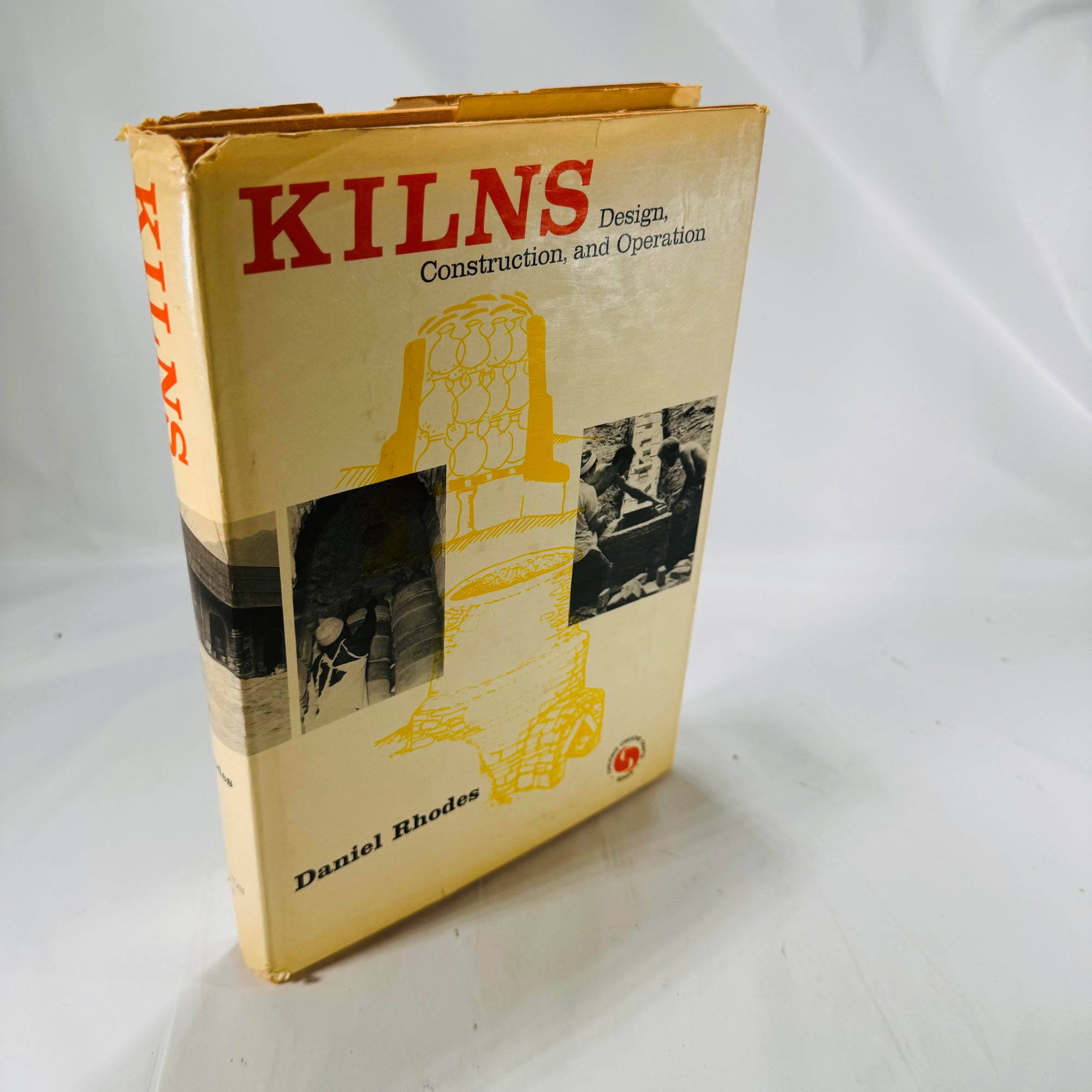 Kilns Design Construction & Operation by Danial Rhodes 1968 First Edition Chilton Book Company Hardcover