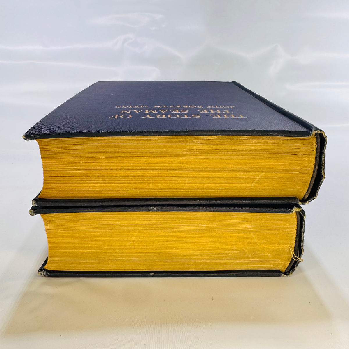 The Story of the Seaman by John Forsyth Meigs Volume 1 and 2 1924 Vintage Book