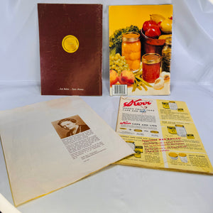 Four Vintage Kerr Home Canning Pamphlets Packed With Hand Written Home Recipes Kerr Glass Manufacture