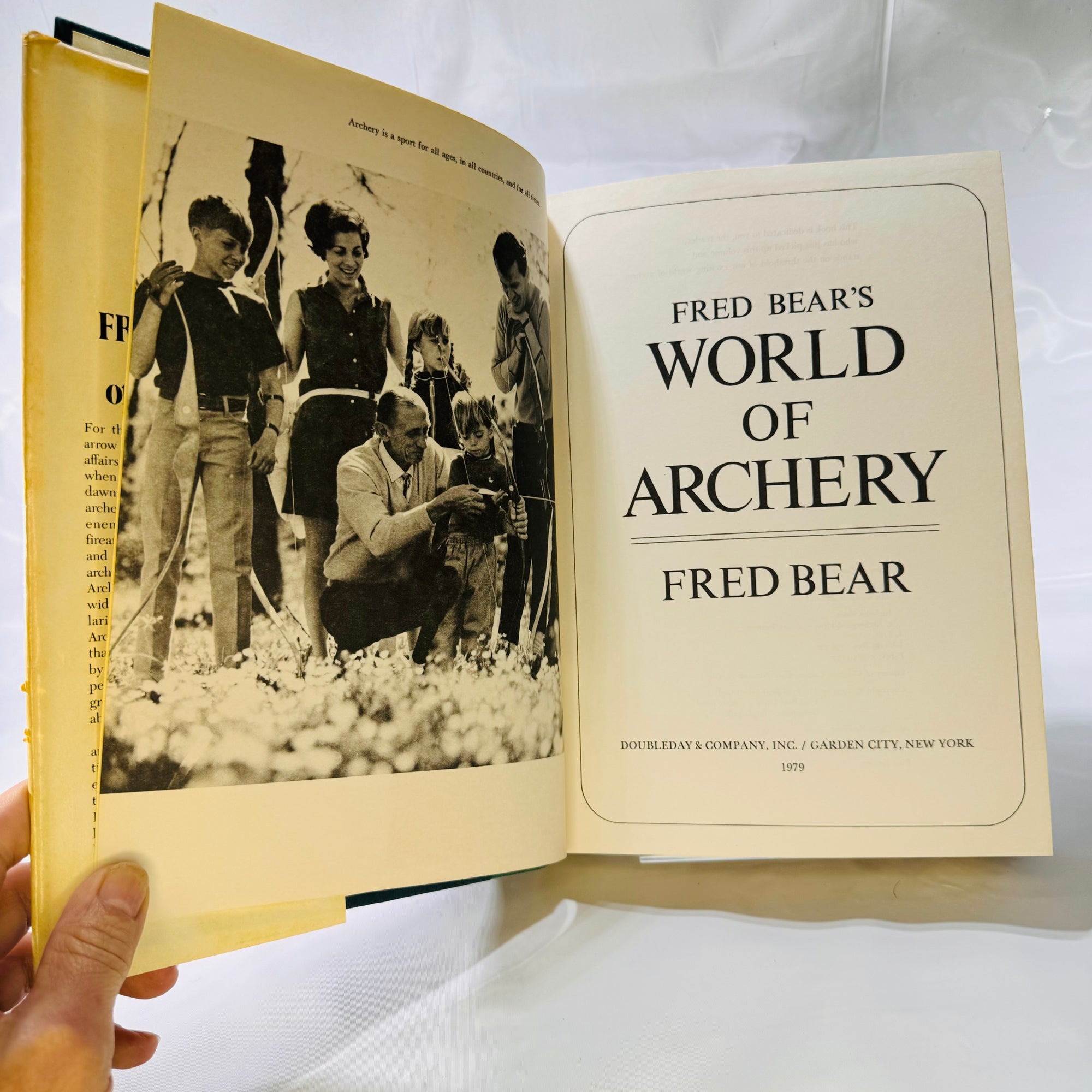 Fred Bear's World of Archery by Fred Bear (1979), First Edition Hardcover