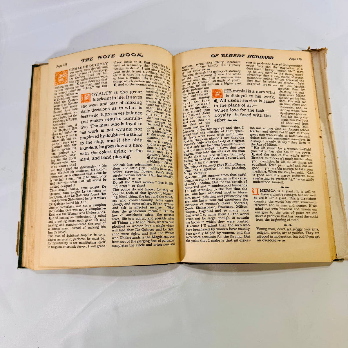 The Notebook of Elbert Hubbard (1927) – A Roycroft Collection of Wit, Wisdom & Work