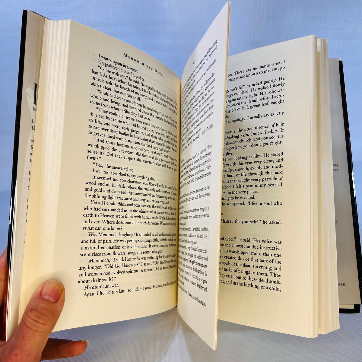 Memnoch the Devil by Anne Rice The Vampire Chronicles 1995 First Edition Alfred A. Knopf