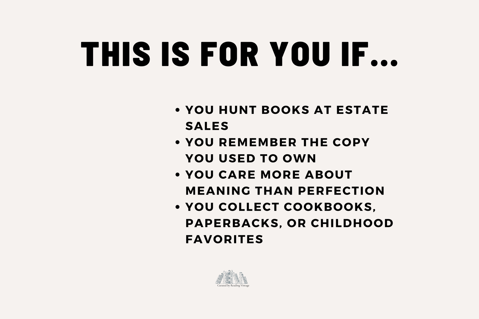 Vintage Book Wishlist Workbook — Printable PDF Reading Log & Collector’s Tracker | For Vintage Book Lovers, Estate-Sale Shoppers & Nostalgic Readers