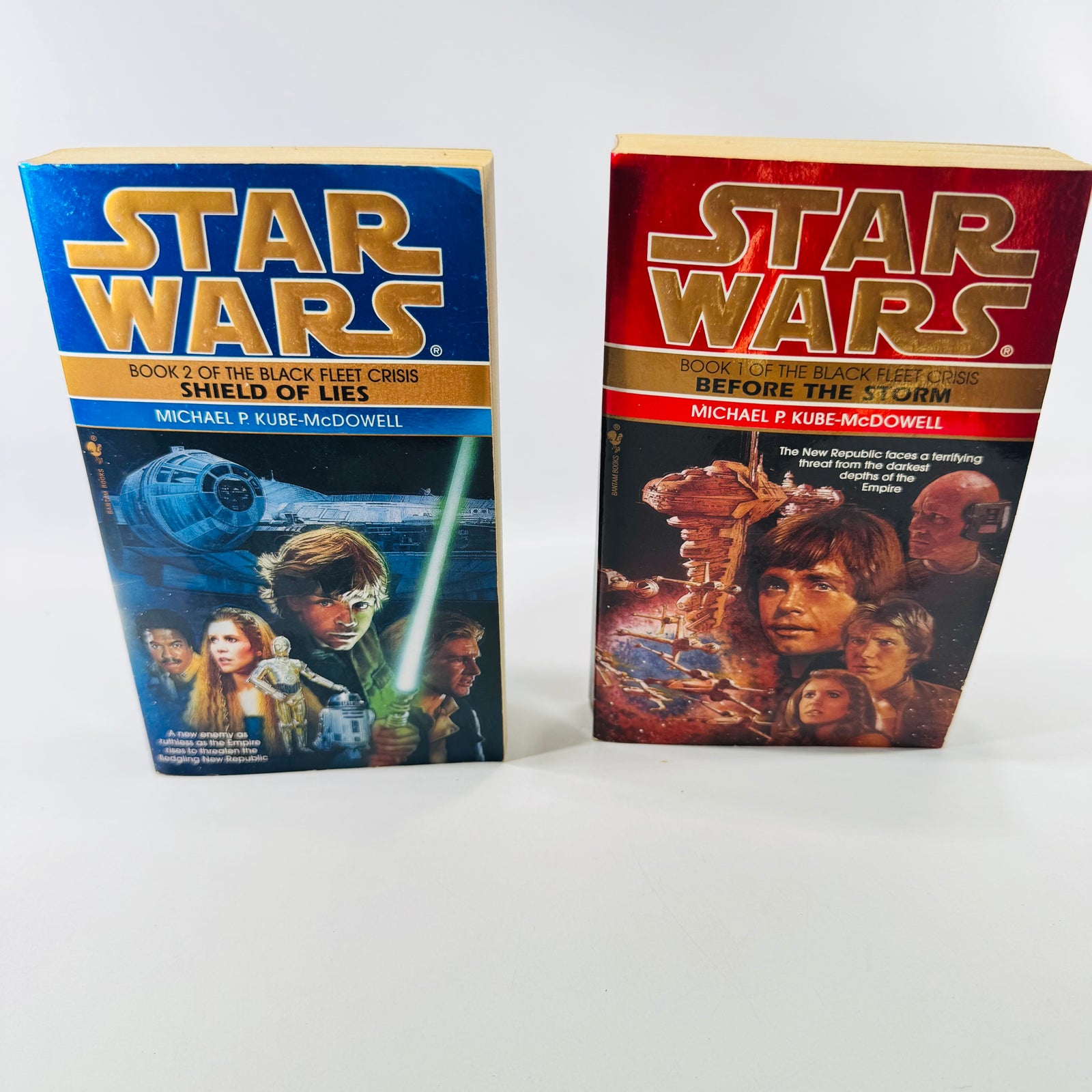 Star Wars Black Fleet Crisis Books 1 & 2 Kube-McDowell