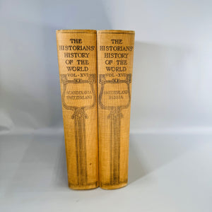 Historians History of the World Set Vol XVI XVII Henry Smith Williams Antique History Books