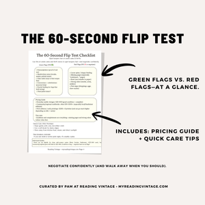 Vintage Cookbook Toolkit Printable PDF – 2026 Edition (Estate Sale + Collector + Cookbook Club)