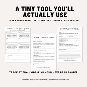 Historical Fiction Tracker + Review (Choose Your Era — Mid-Century Edition)