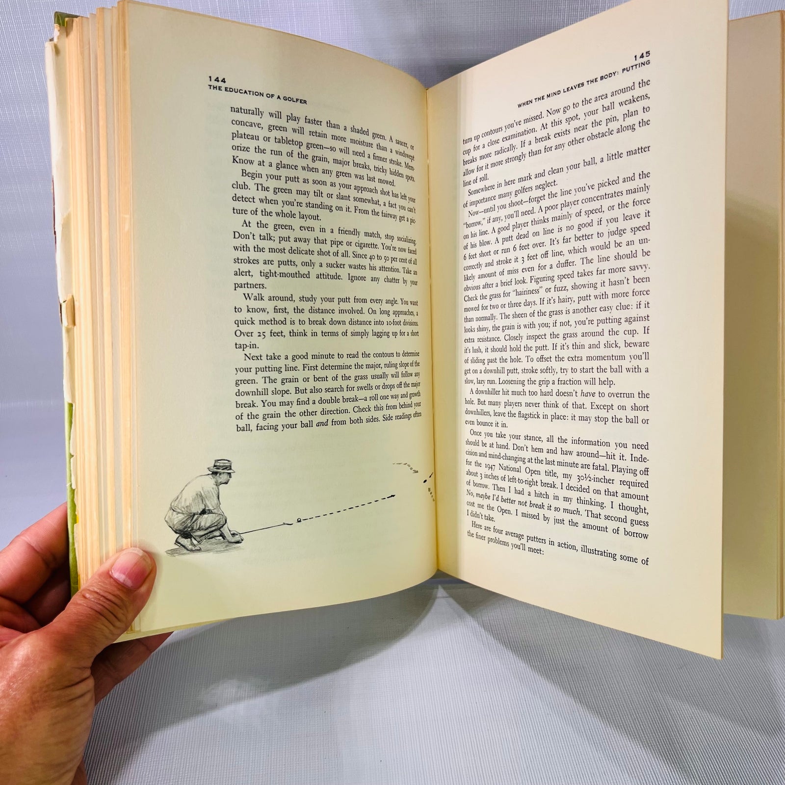 The Education of a Golfer by Sam Snead with All Stump 1962 First Printing Simon and Shuster