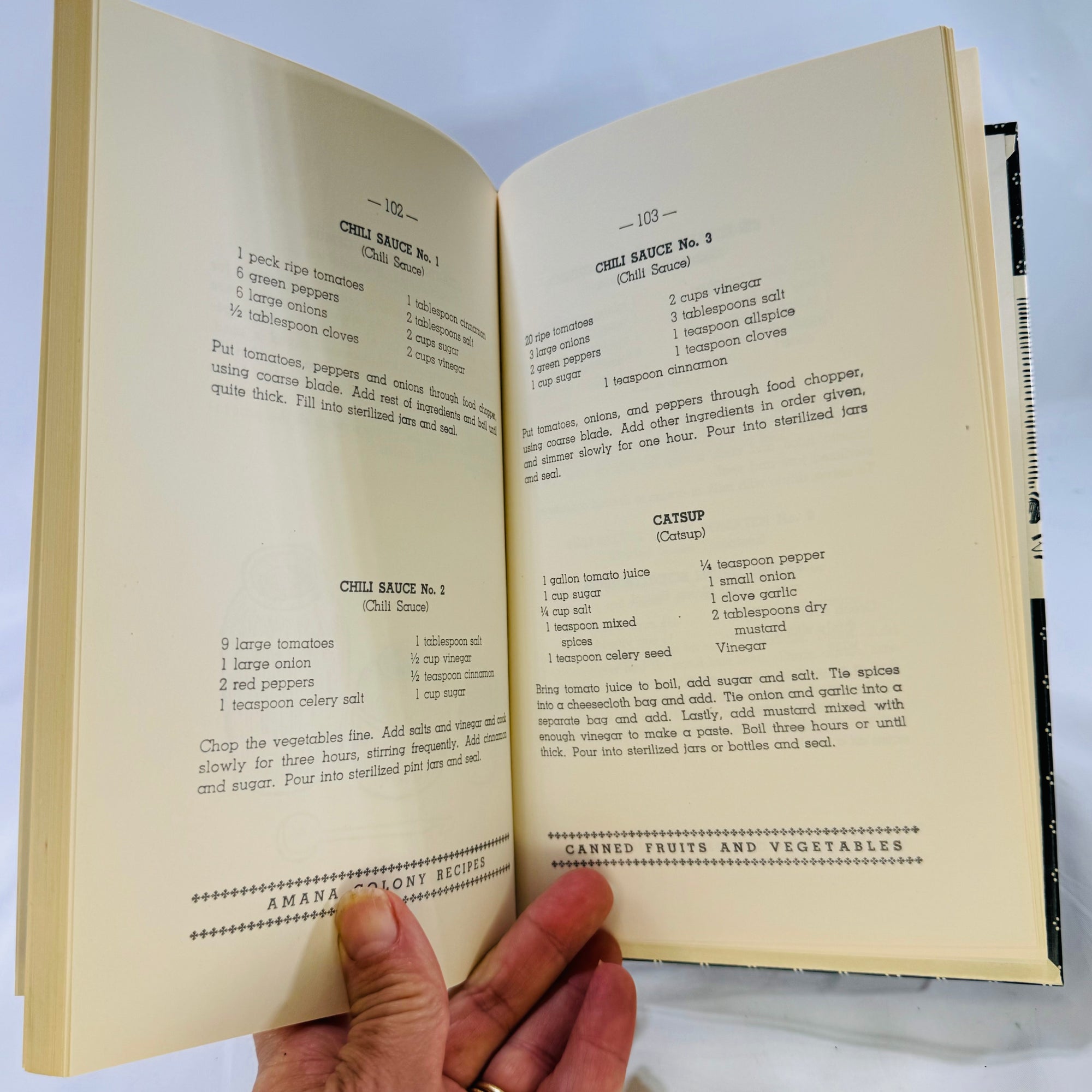 Amana Colony Recipes compiled by The Ladies Auxiliary of Homestead Welfare Club Iowa 1976