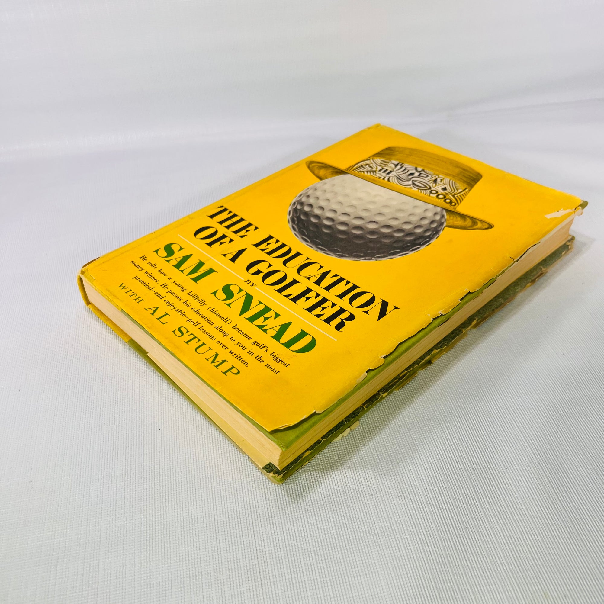 The Education of a Golfer by Sam Snead with All Stump 1962 First Printing Simon and Shuster