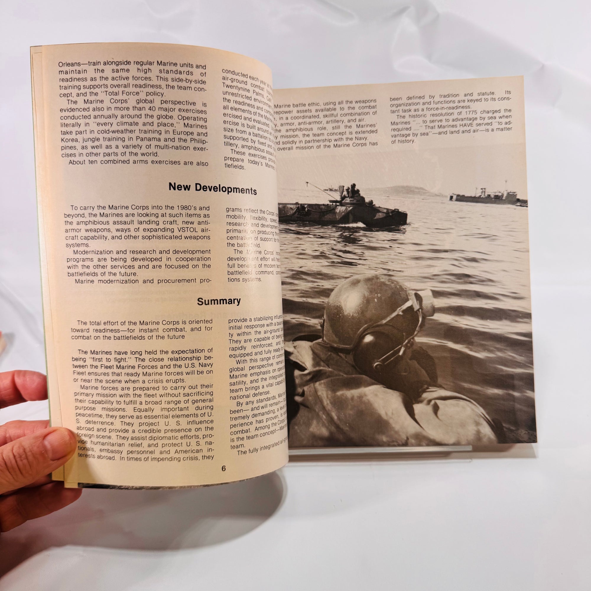 Guidebook for Marines (1982) by Headquarters U.S. Marine Corps – Vintage Military Tactics Paperback