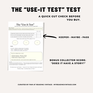 Vintage Cookbook Toolkit Printable PDF – 2026 Edition (Estate Sale + Collector + Cookbook Club)