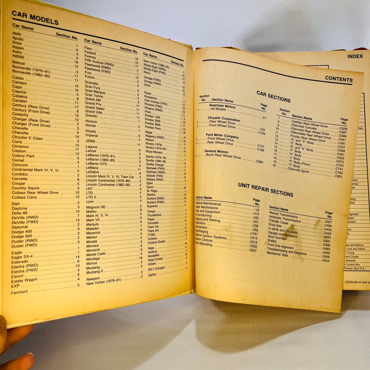 Chilton's Auto Repair Manual Domestic and Canadian Cars from 1978-1985 by Alan F. Turner 1984 Chilton Book Company