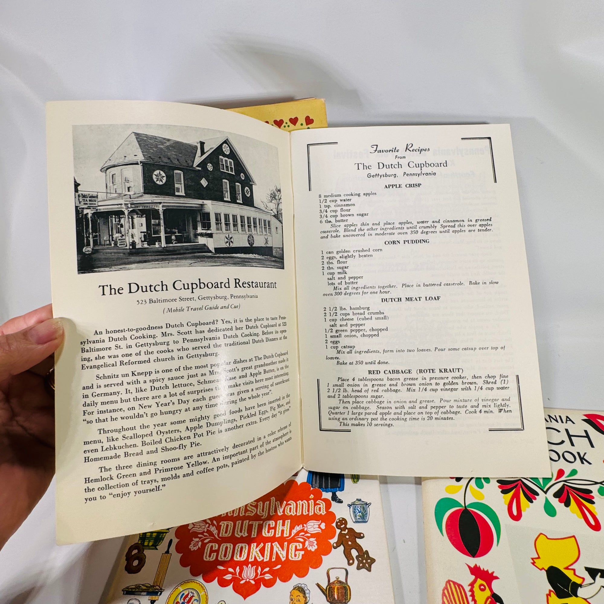 Vintage Pennsylvania Dutch Cook Book Collection