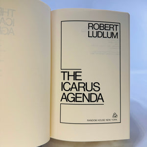 The Icarus Agenda by Robert Ludlum 1988 Random House