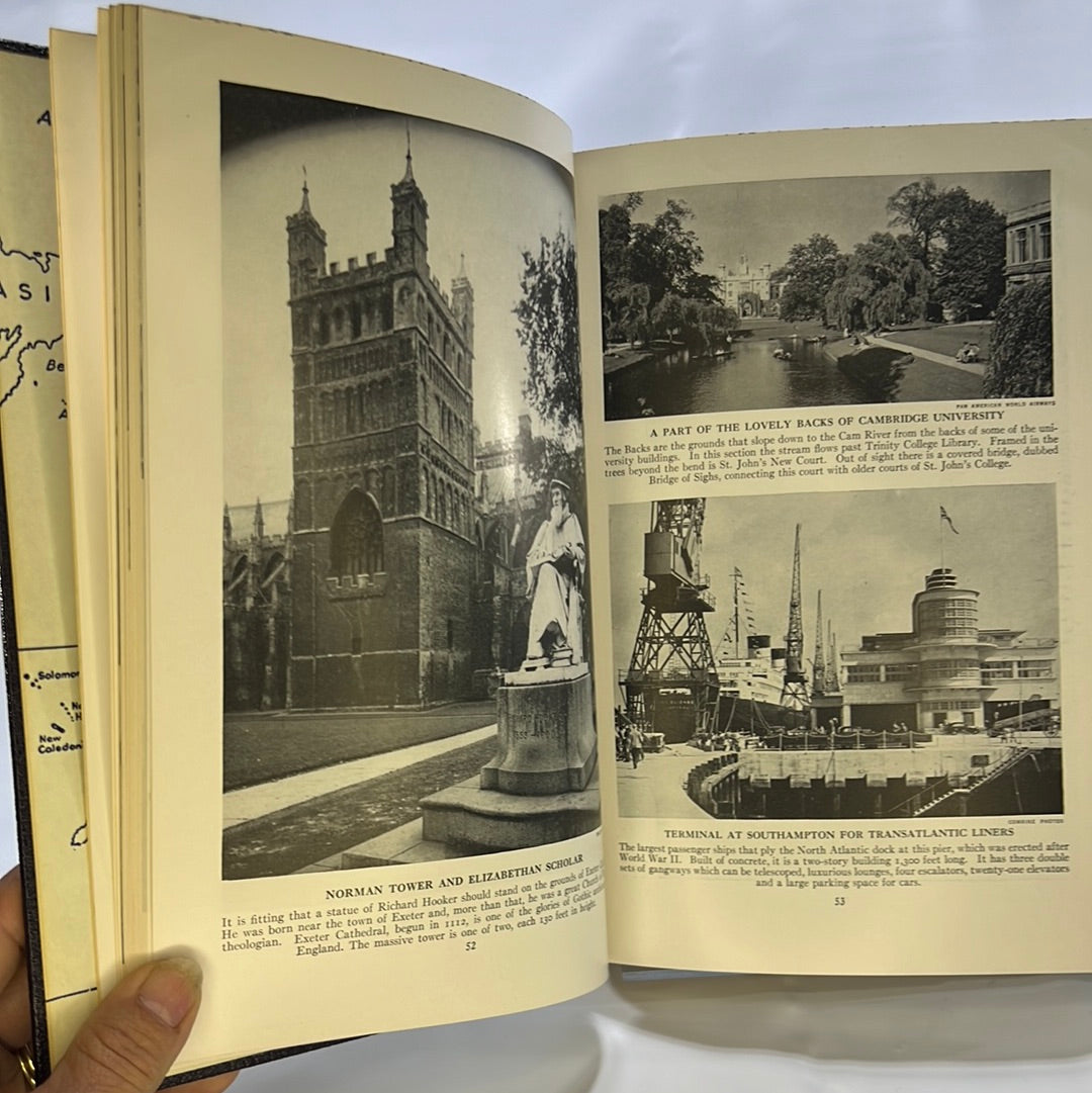 Lands and Peoples the World in Color Set of Five Helen Hynson Merrick (Editor)The Grolier Society 1951