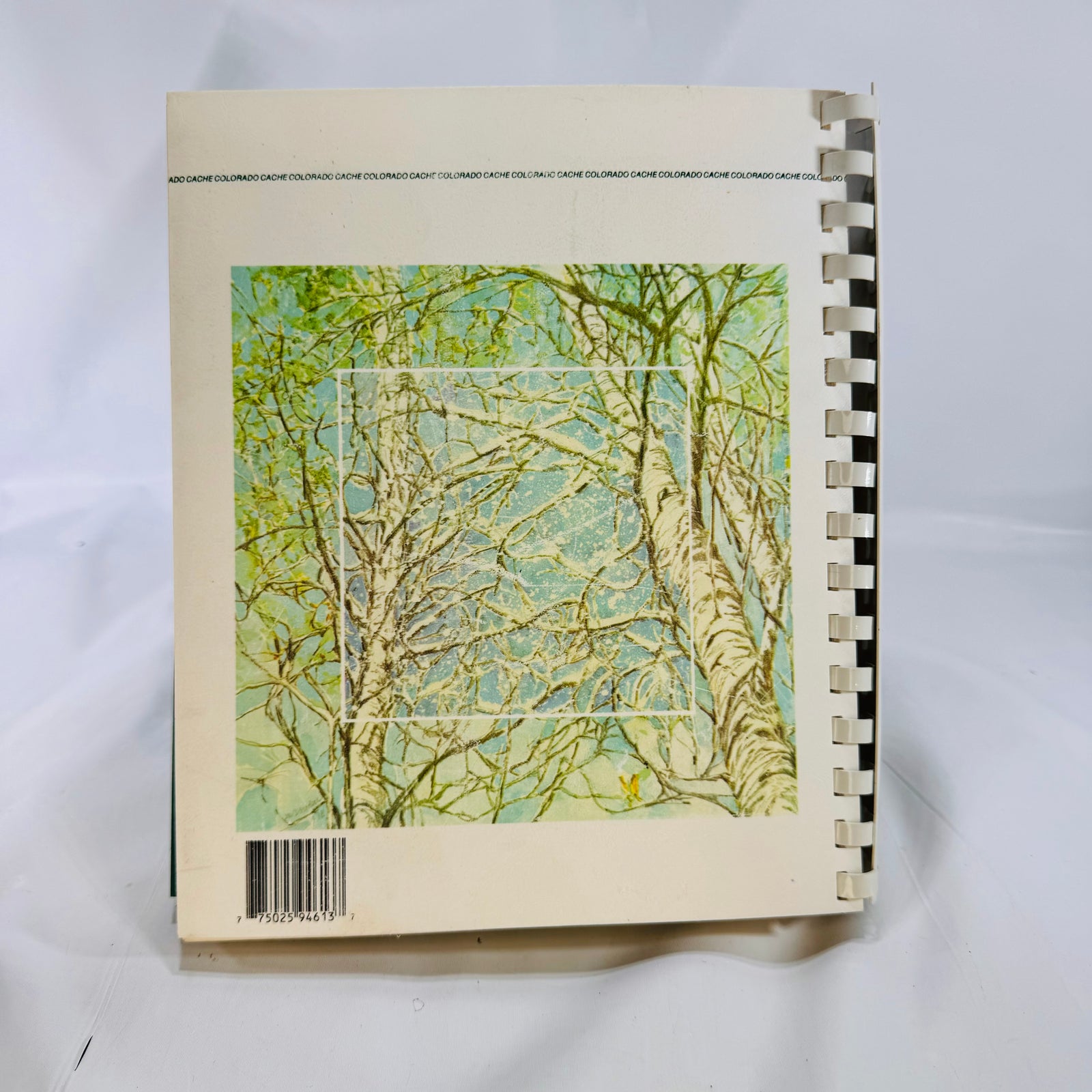 Colorado Cache Cookbook by the Junior League of Denver 1988 Plastic Comb Binding