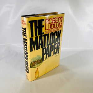 The Matlock Paper a novel by Robert Ludlum 1973 First Printing The Dial Press