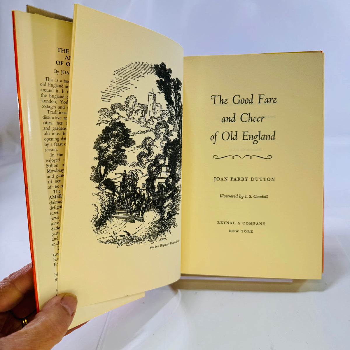 The Good Fare and Cheer of Old England by Joan Parry Dutton 1960 Reynal & Company