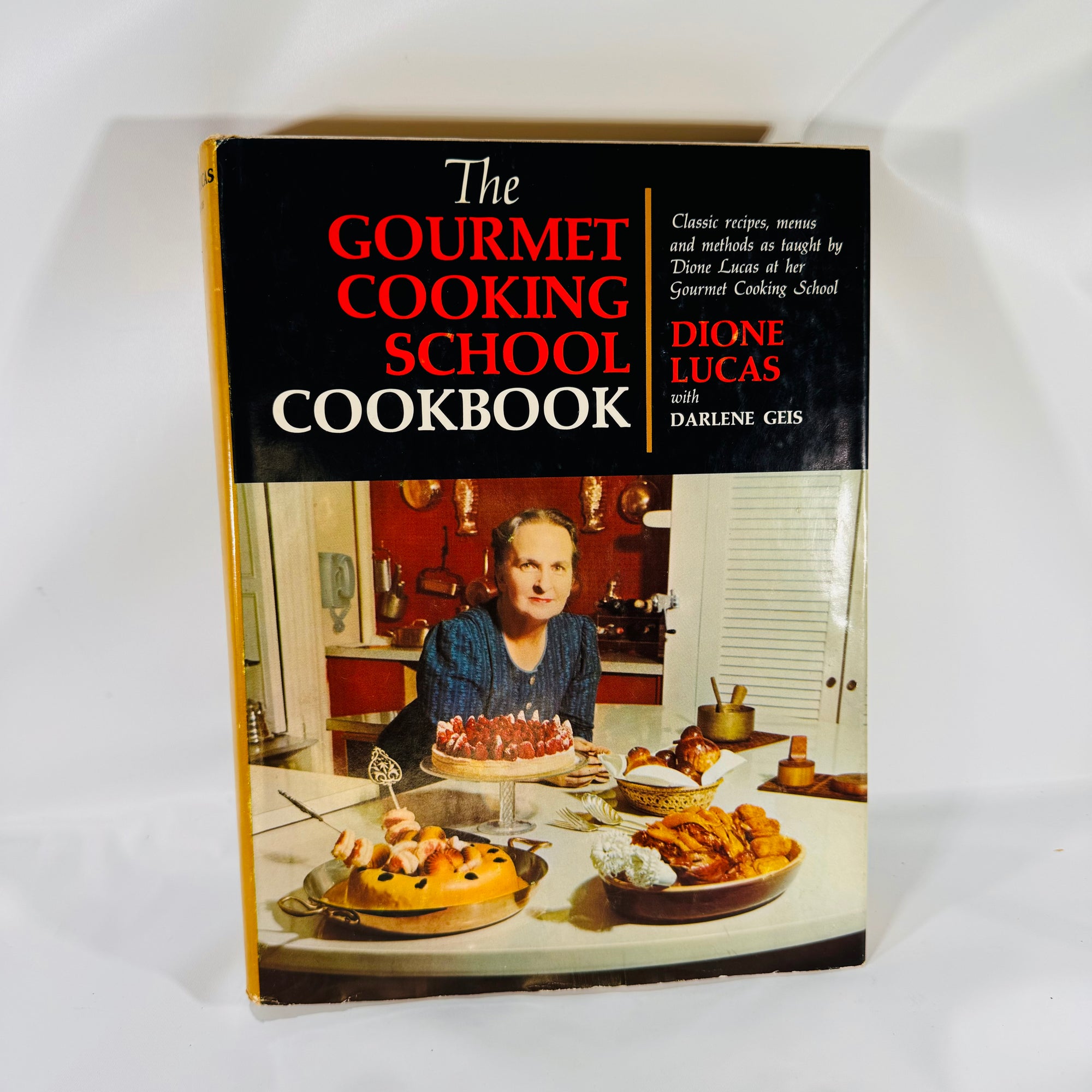 The Gourmet Cooking School Cookbook by Dione Lucas 1964 Bernard Geis Associates Hardcover