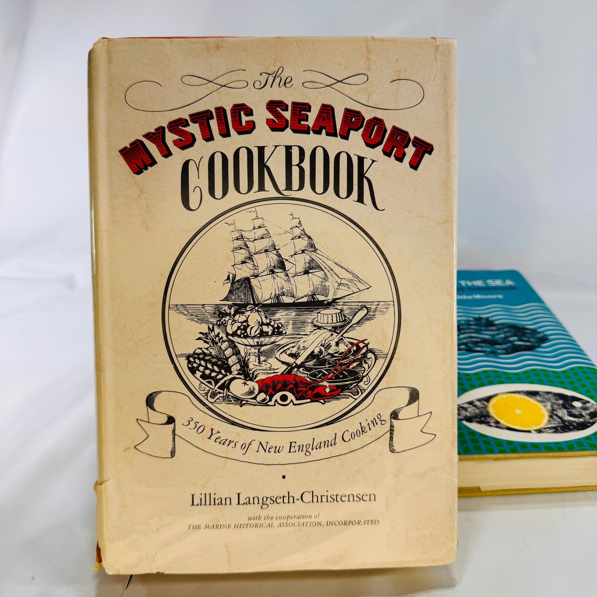 The Mystic Seaport & The Savor of the Sea Vintage Cookbooks