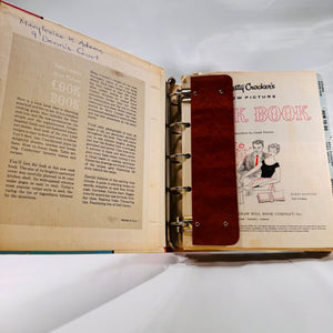 Betty Crocker's New Picture Cookbook Five Ring Binder 1961 by General Mills Inc. as found